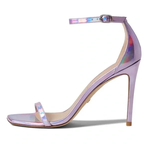 🌹STUART WEITZMAN🌹 Nudistcurve Ankle Strap Sandal Size: 9 - Picture 2 of 12